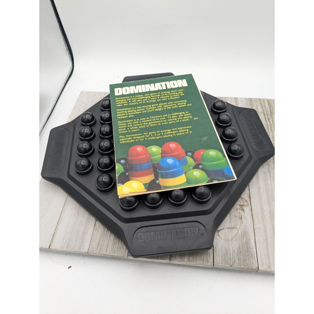 Domination Game Parts Board Replacement Pieces Milton Bradley #4207
